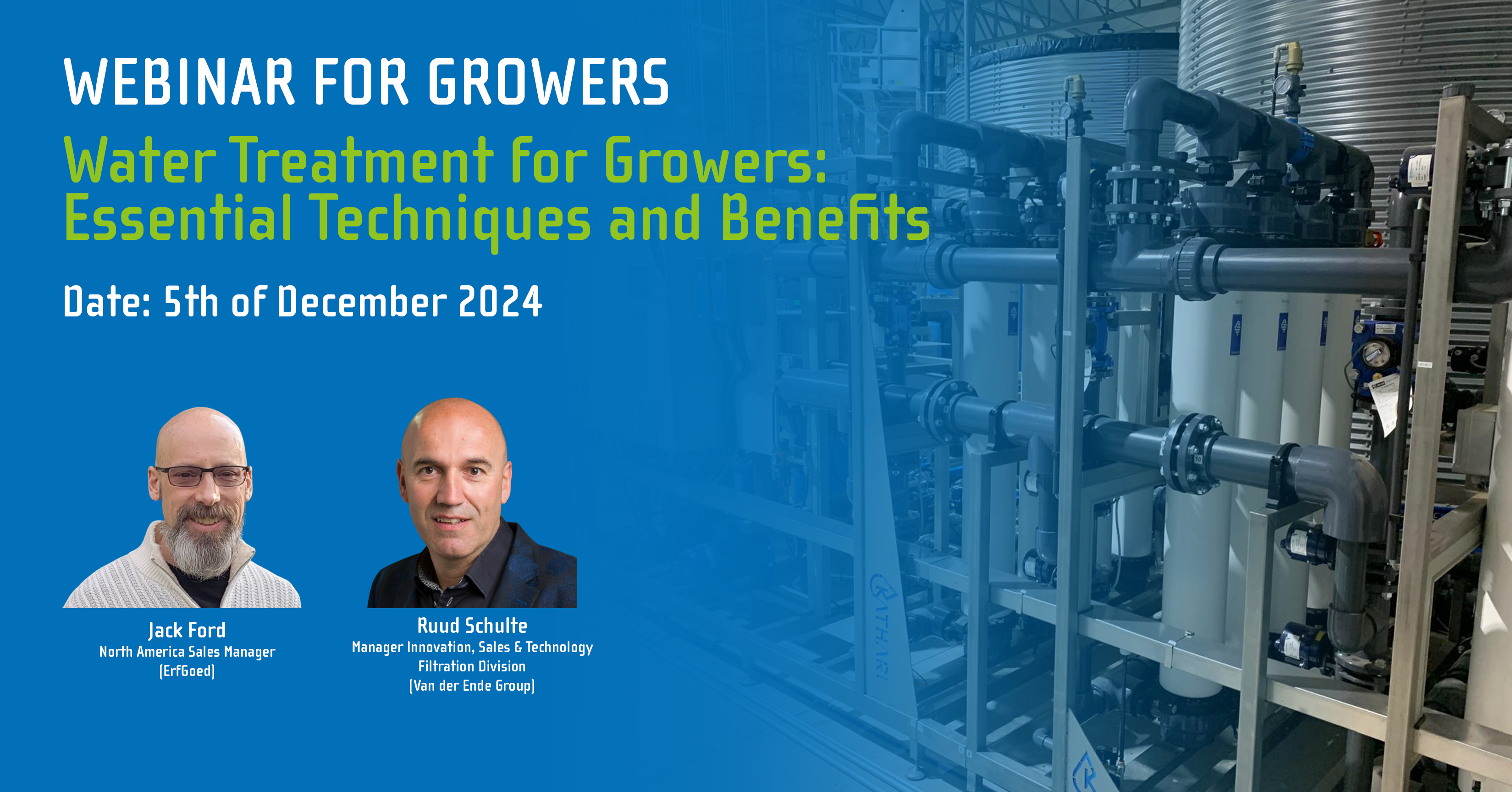 Webinar: Water Treatment for Growers: Essential Techniques and Benefits